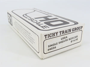 HO Scale Tichy 4026 Undecorated USRA Single Sheath Boxcar Kit