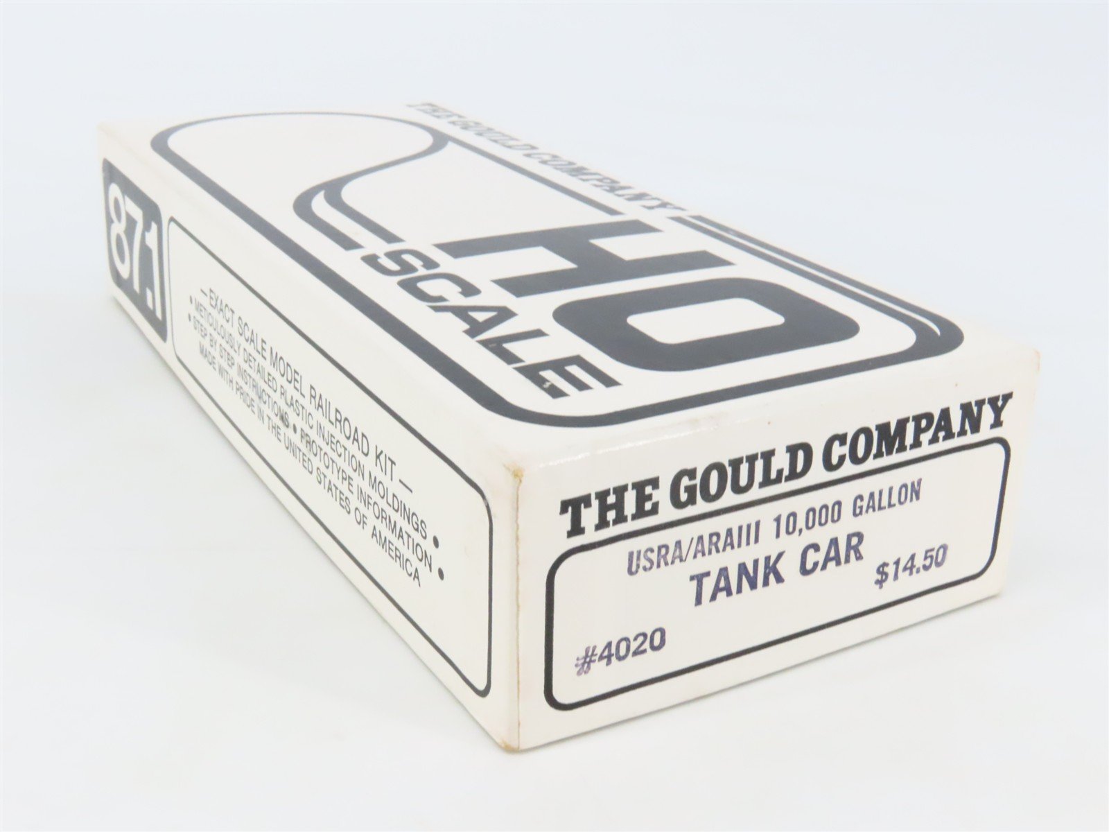 HO Scale Gould Company 4020 USRA/ARAIII 10k Gallon Tank Car Kit