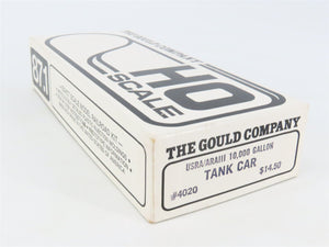 HO Scale Gould Company 4020 USRA/ARAIII 10k Gallon Tank Car Kit