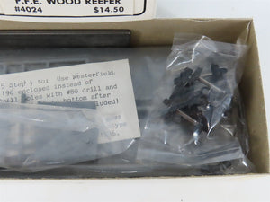 HO Scale Tichy 4024 Undecorated Class R-40-4 PFE Wood Reefer Car Kit