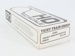 HO Scale Tichy 4026 Undecorated USRA Single Sheath Boxcar Kit