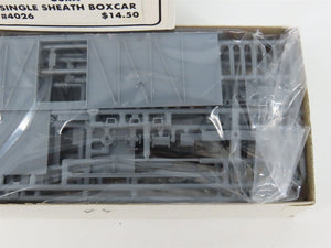 HO Scale Tichy 4026 Undecorated USRA Single Sheath Boxcar Kit