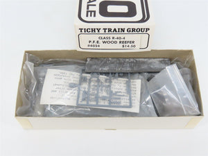 HO Scale Tichy 4024 Undecorated Class R-40-4 PFE Wood Reefer Car Kit