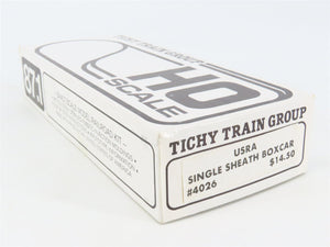 HO Scale Tichy 4026 Undecorated USRA Single Sheath Boxcar Kit
