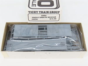 HO Scale Tichy 4026 Undecorated USRA Single Sheath Boxcar Kit