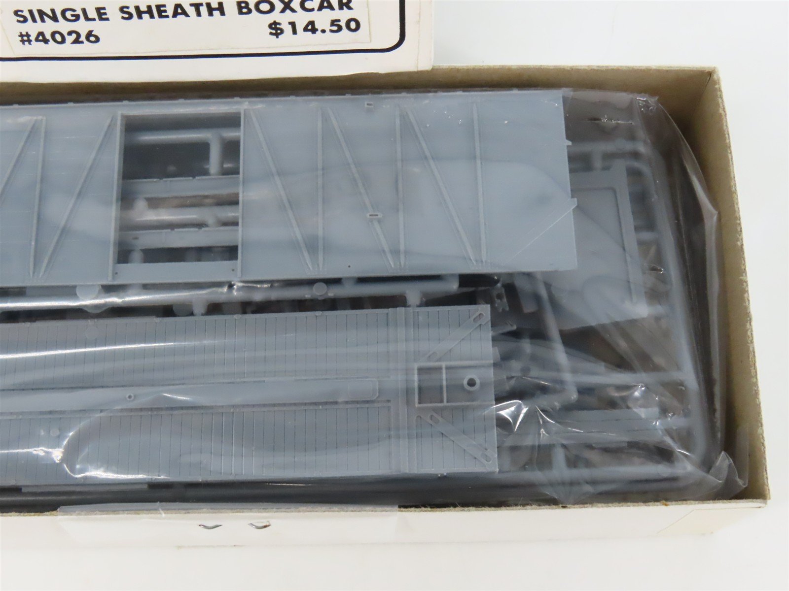 HO Scale Tichy 4026 Undecorated USRA Single Sheath Boxcar Kit
