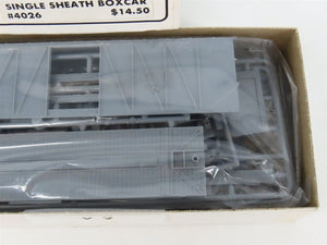 HO Scale Tichy 4026 Undecorated USRA Single Sheath Boxcar Kit