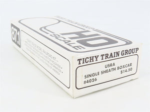 HO Scale Tichy 4026 Undecorated USRA Single Sheath Boxcar Kit