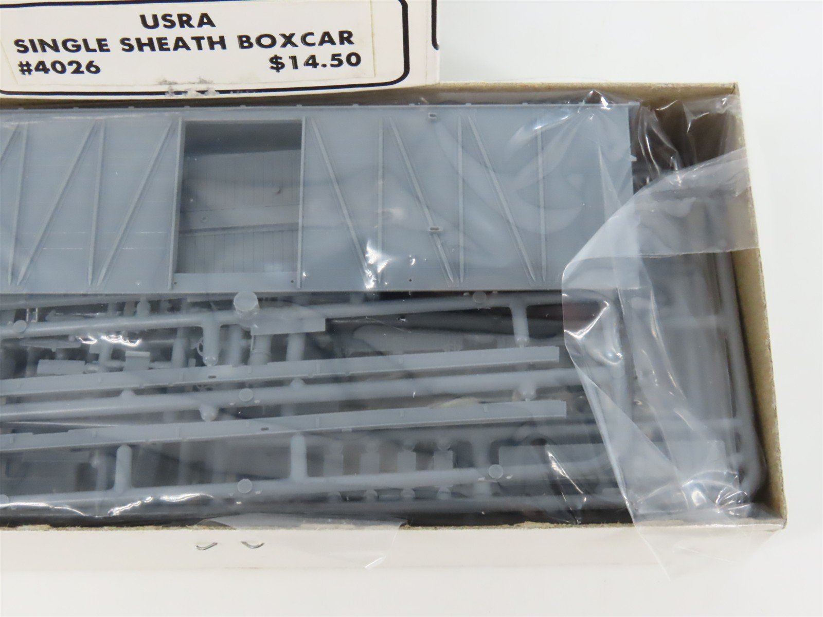 HO Scale Tichy 4026 Undecorated USRA Single Sheath Boxcar Kit