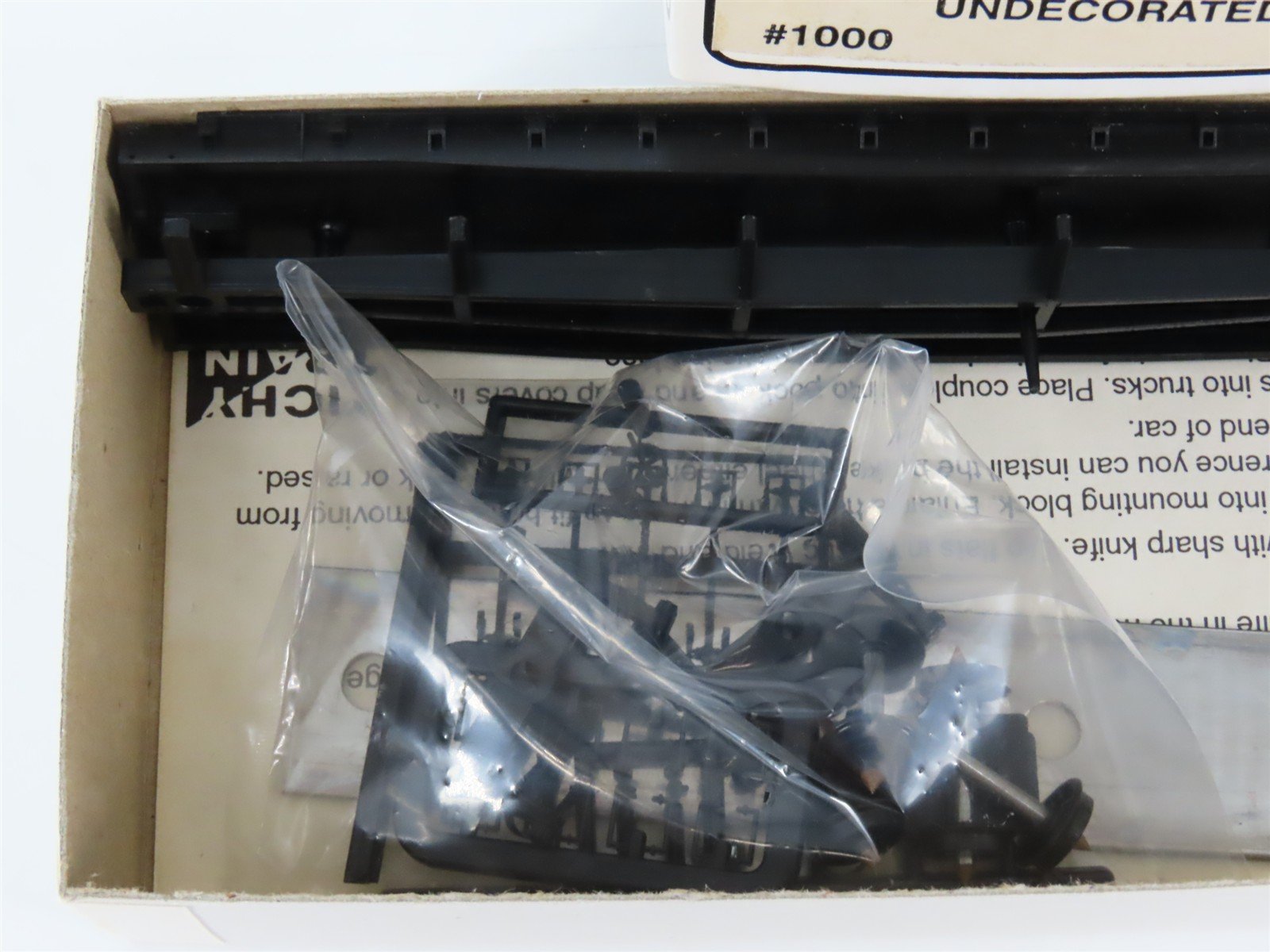 HO Scale Tichy 1000 Undecorated GSC 53' 6