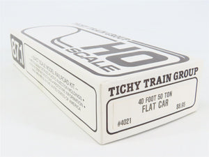 HO Scale Gould Company 4021 Undecorated 40' 50-Ton Flatcar Kit