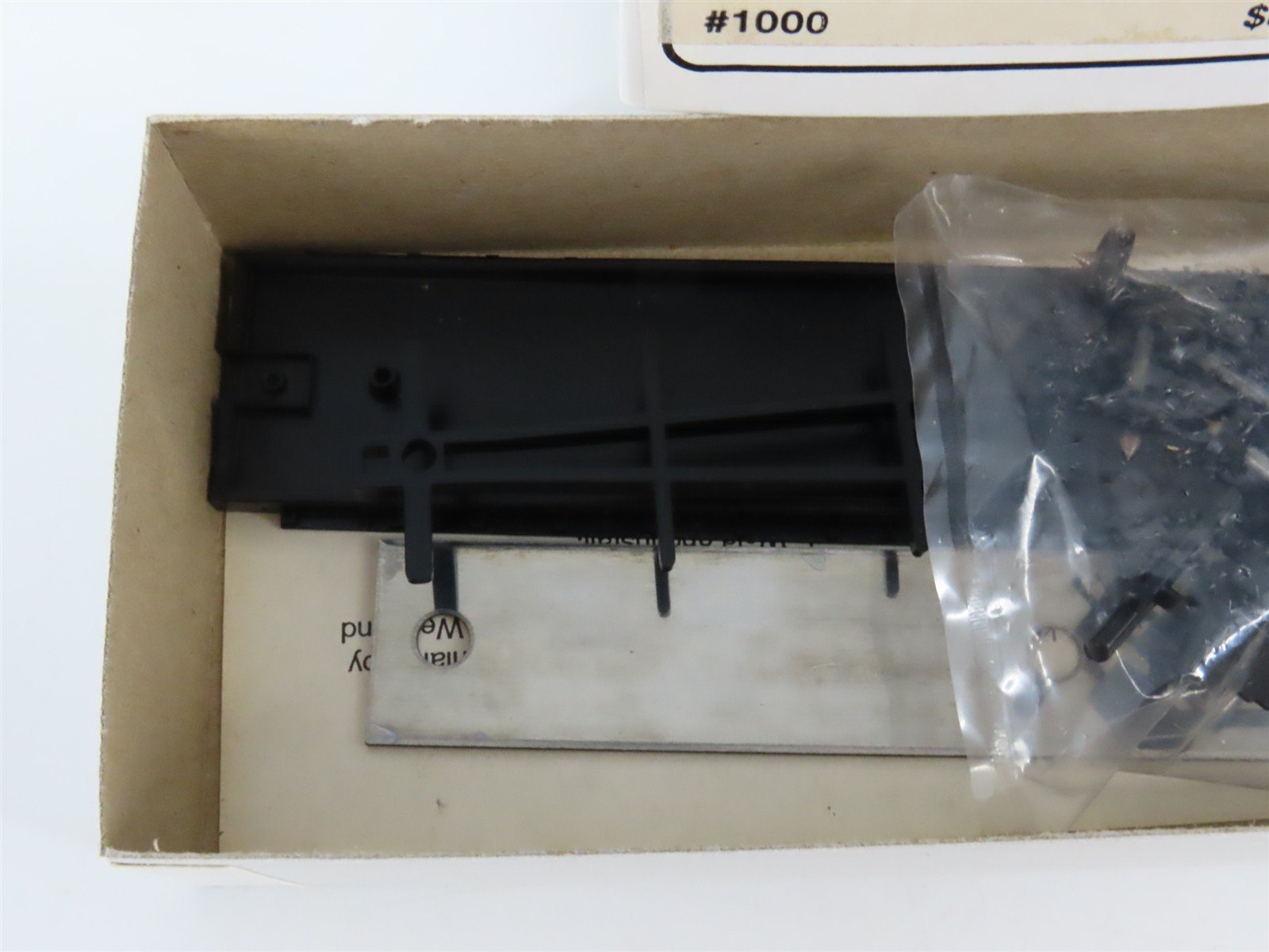 HO Scale Tichy 1000 Undecorated GSC 53' 6