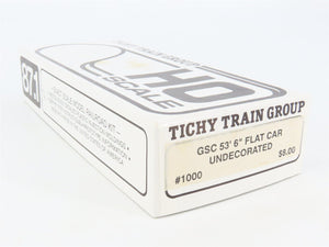 HO Scale Tichy 1000 Undecorated GSC 53' 6