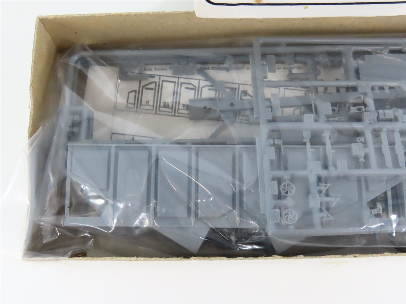 HO Tichy 4029D Undecorated USRA Twin Hopper Panel Side Rebuild Kit w/WAB Decals