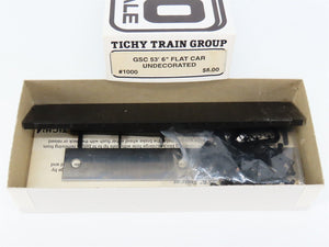HO Scale Tichy 1000 Undecorated GSC 53' 6
