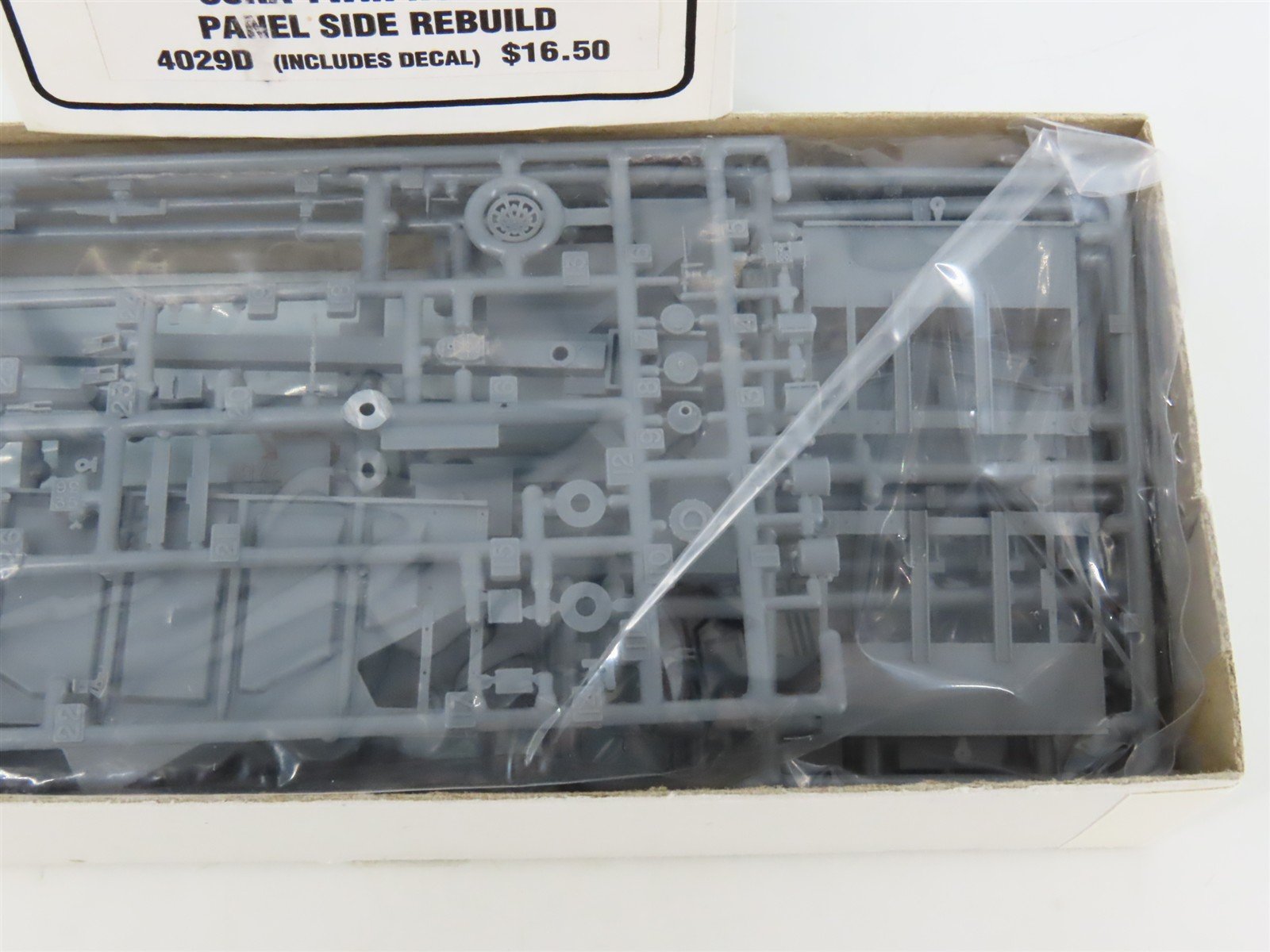 HO Tichy 4029D Undecorated USRA Twin Hopper Panel Side Rebuild Kit w/ Decals
