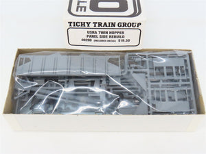 HO Tichy 4029D Undecorated USRA Twin Hopper Panel Side Rebuild Kit w/ Decals
