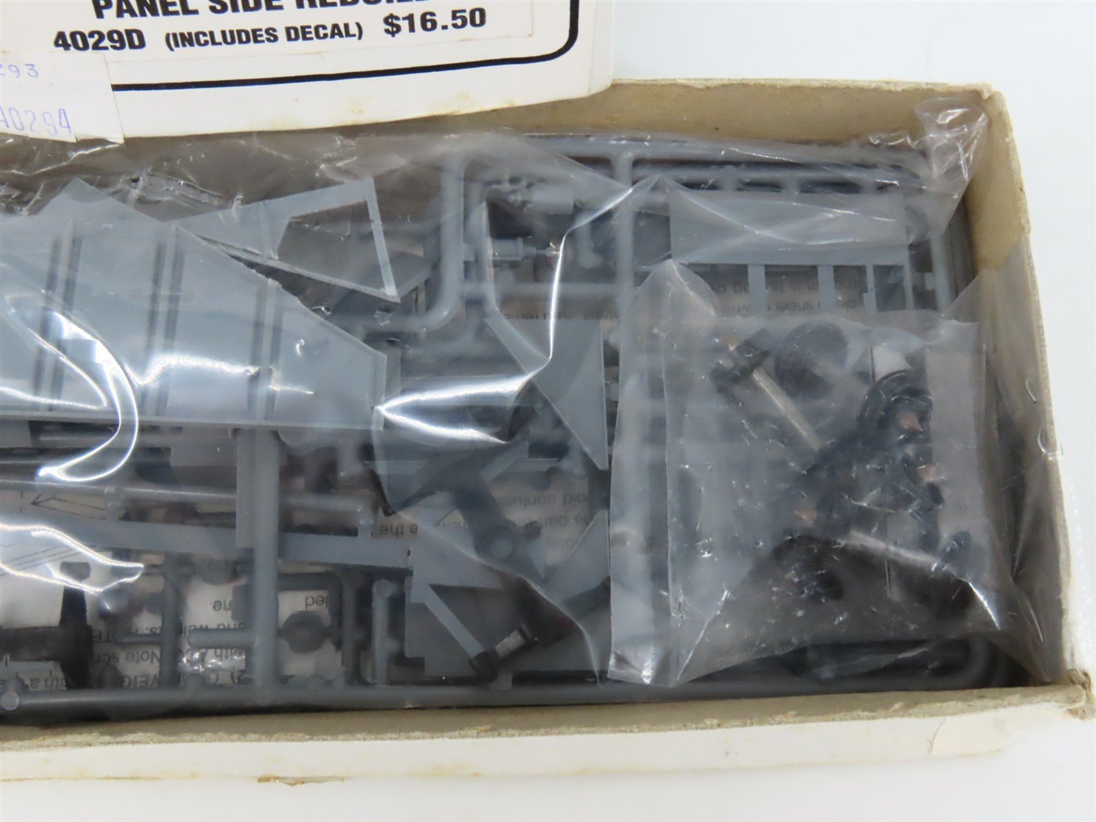HO Tichy 4029D Undecorated USRA Twin Hopper Panel Side Rebuild Kit NO DECALS