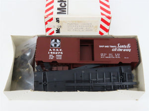HO Scale McKean Models 719 ATSF Santa Fe 40' PS-1 Boxcar #146275 Kit