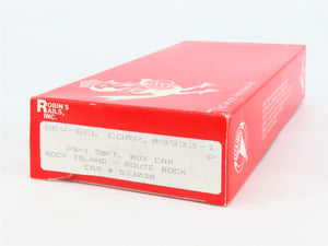 HO Scale Bev-Bel/Robins 9933-1 RI Rock Island 50' PS-1 Boxcar #533030 Kit