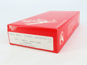 HO Scale Bev-Bel/Robins 9935-1 WAB Wabash 50' PS-1 Boxcar #21569 Kit