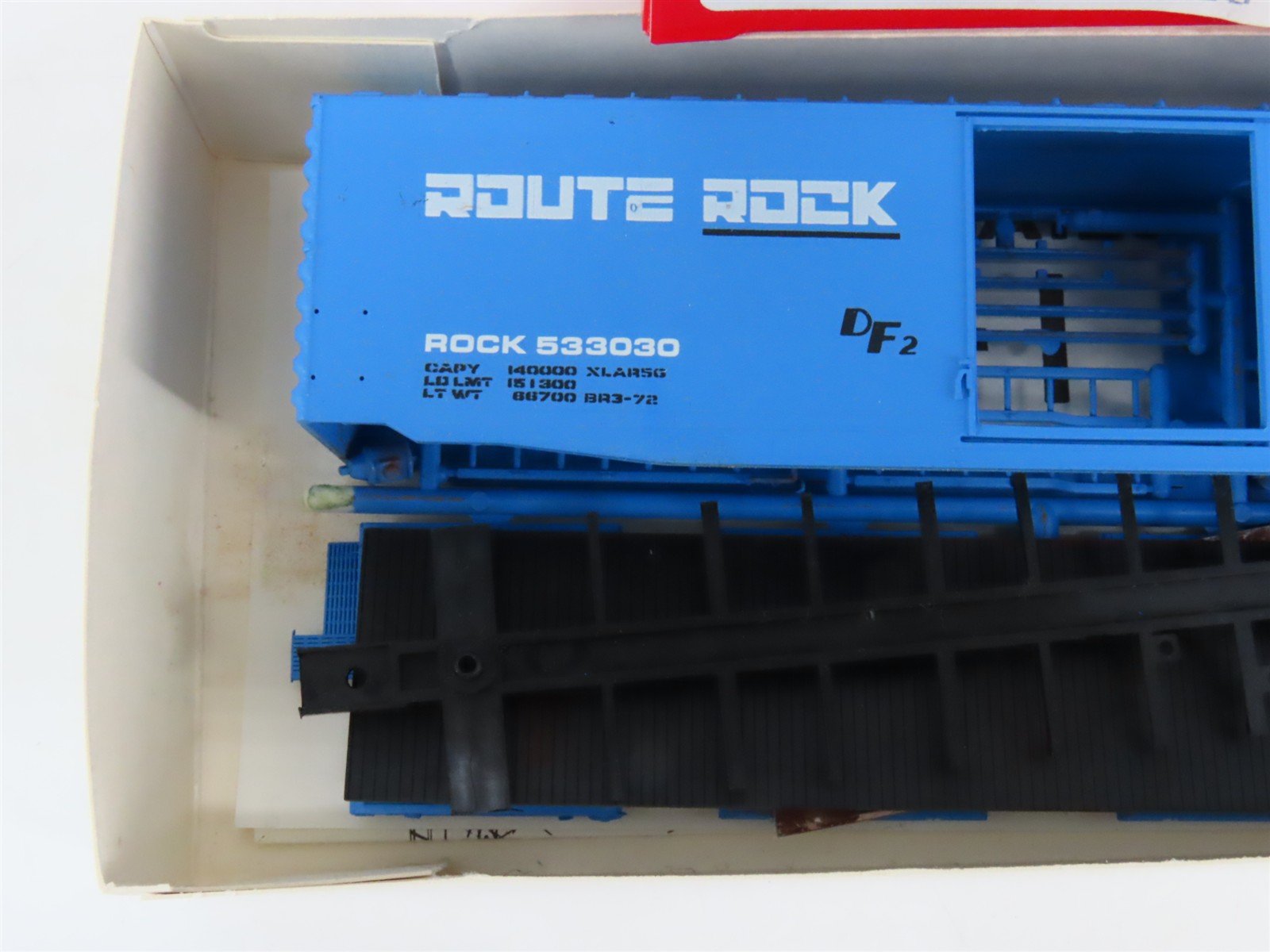 HO Scale Bev-Bel/Robins 9933-1 RI Rock Island 50' PS-1 Boxcar #533030 Kit