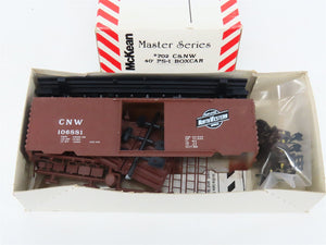 HO McKean Master Series 702 CNW Chicago Northwestern 40' PS-1 Boxcar #106881 Kit