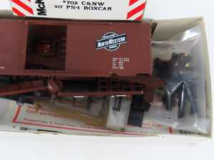 HO McKean Master Series 702 CNW Chicago Northwestern 40' PS-1 Boxcar #106881 Kit
