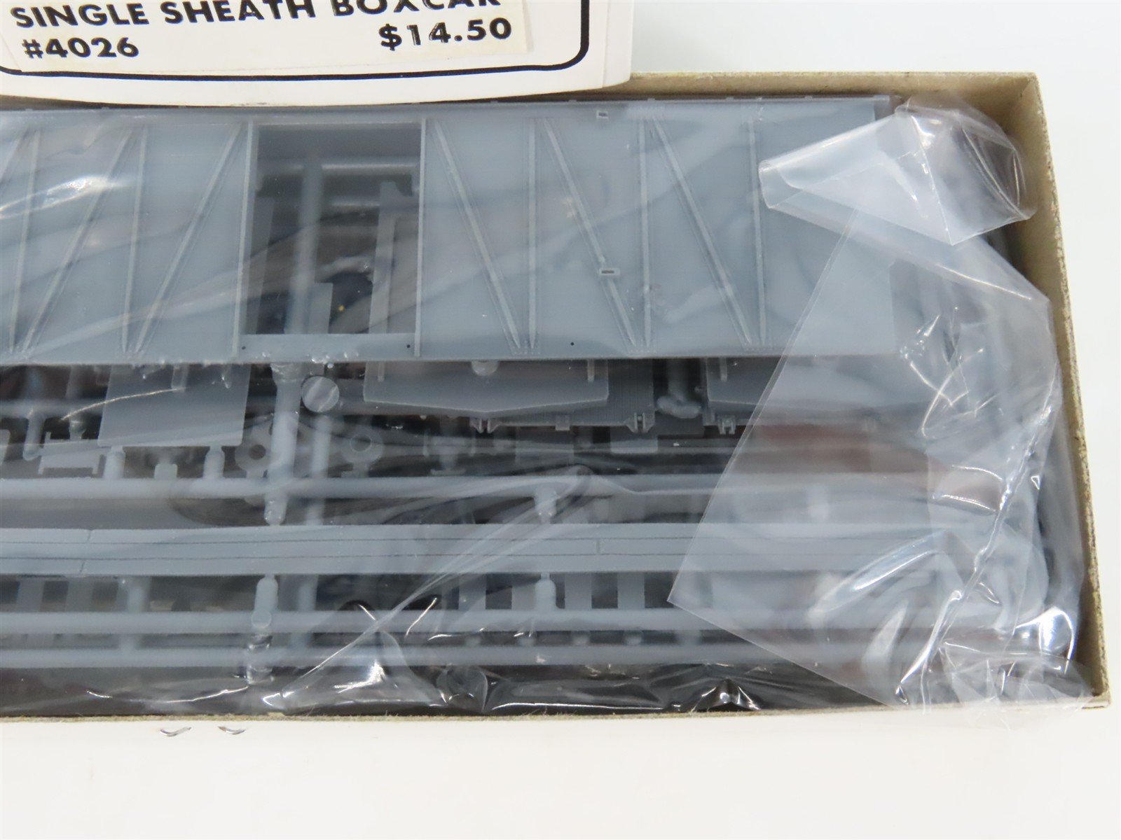 HO Scale Tichy 4026 Undecorated USRA Single Sheath Boxcar Kit