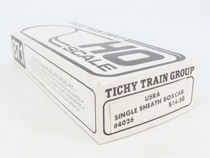HO Scale Tichy 4026 Undecorated USRA Single Sheath Boxcar Kit