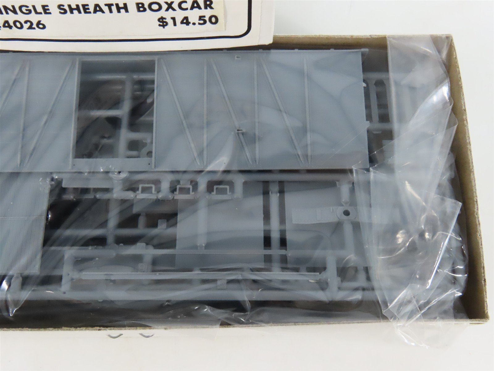 HO Scale Tichy 4026 Undecorated USRA Single Sheath Boxcar Kit