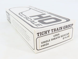 HO Scale Tichy 4026 Undecorated USRA Single Sheath Boxcar Kit