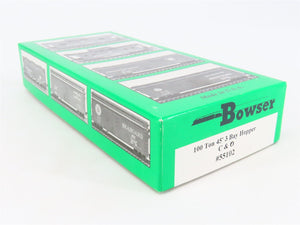 HO Scale Bowser 55102 C&O Chesapeake & Ohio 45' 3-Bay Hopper Car #78545 Kit
