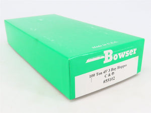 HO Scale Bowser 55102 C&O Chesapeake & Ohio 45' 3-Bay Hopper Car #78946 Kit