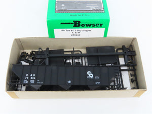 HO Scale Bowser 55102 C&O Chesapeake & Ohio 45' 3-Bay Hopper Car #77456 Kit