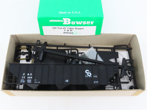 HO Scale Bowser 55102 C&O Chesapeake & Ohio 45' 3-Bay Hopper Car #77289 Kit