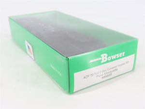 HO Scale Bowser 55633 PM Pere Marquette 2-Bay Covered Hopper #20026 Kit SEALED