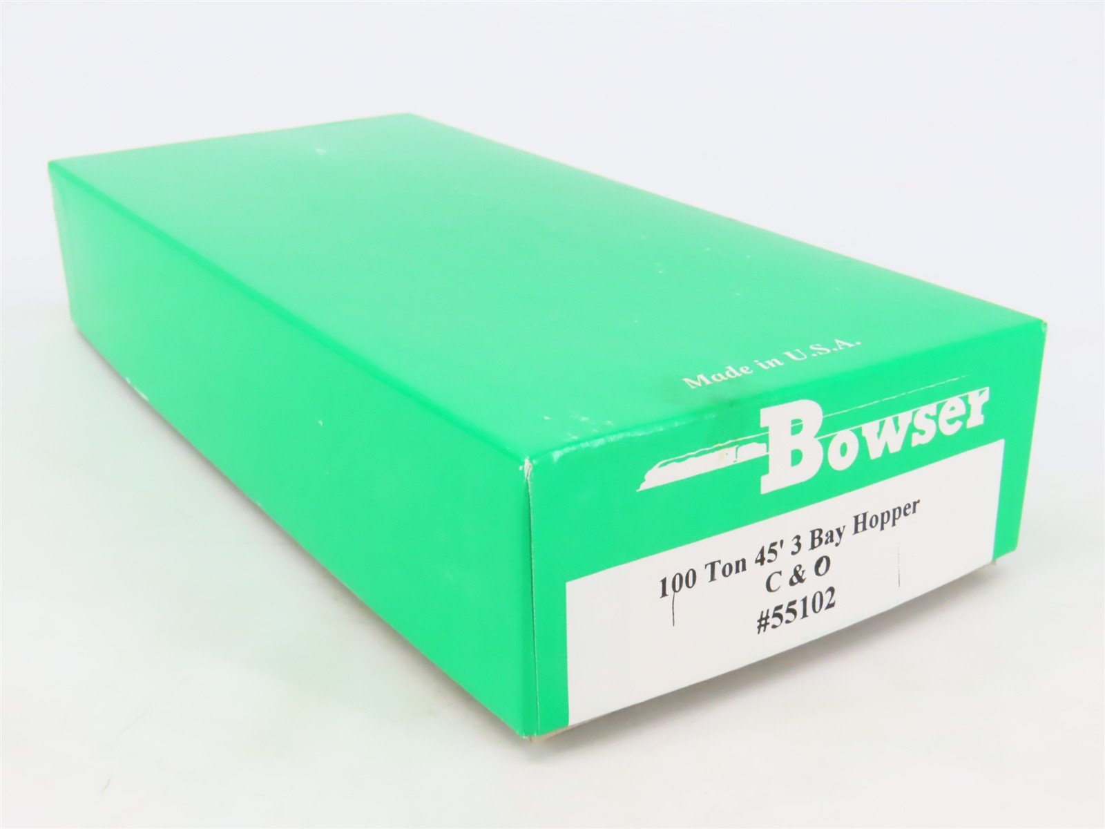 HO Scale Bowser Kit 55102 C&O Chesapeake & Ohio Progress 3-Bay Open Hopper 77289