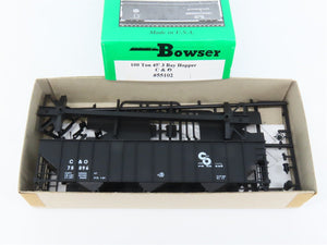HO Scale Bowser Kit 55102 C&O Chesapeake & Ohio Progress 3-Bay Open Hopper 78896