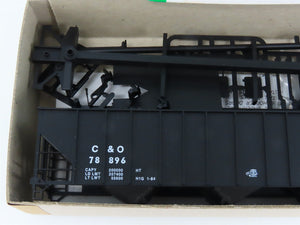 HO Scale Bowser Kit 55102 C&O Chesapeake & Ohio Progress 3-Bay Open Hopper 78896