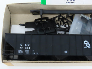 HO Scale Bowser Kit 55102 C&O Chesapeake & Ohio Progress 3-Bay Open Hopper 77534