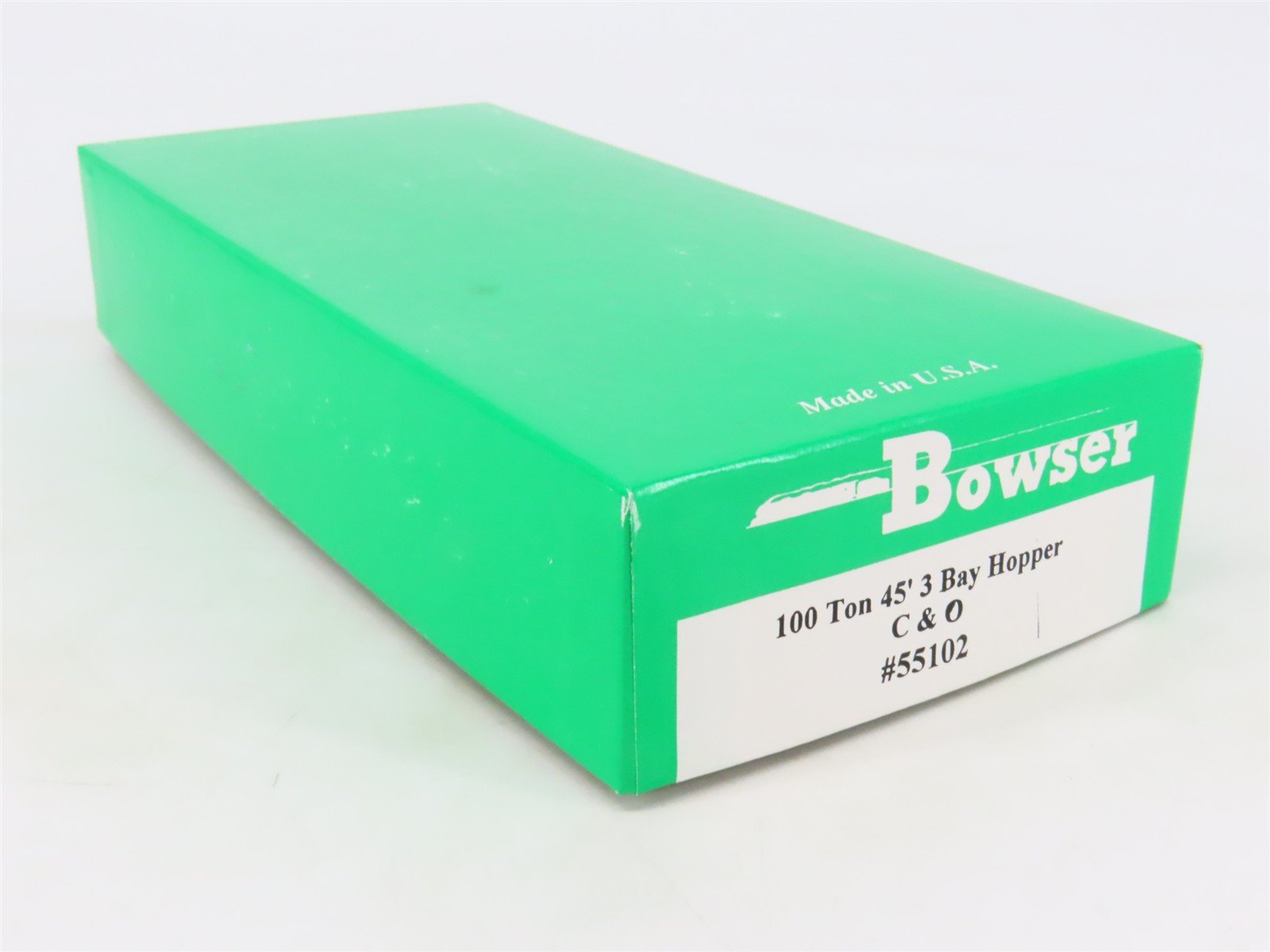 HO Scale Bowser Kit 55102 C&O Chesapeake & Ohio Progress 3-Bay Open Hopper 77941