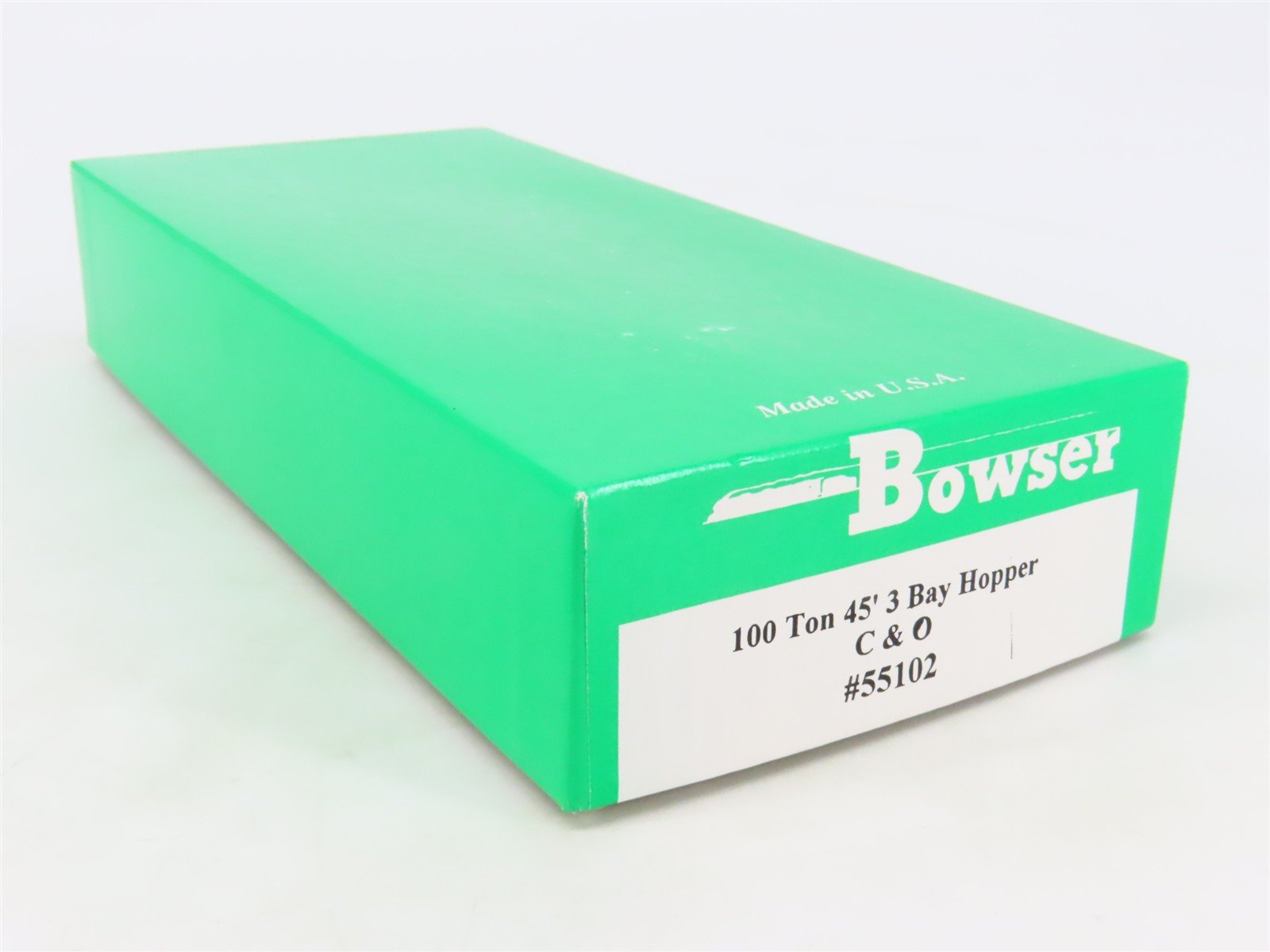 HO Scale Bowser Kit 55102 C&O Chesapeake & Ohio Progress 3-Bay Open Hopper 78896