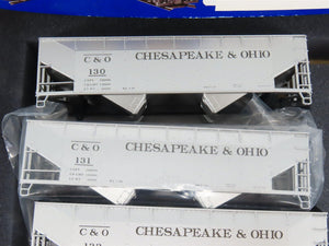 HO Athearn SE Kit 02331 C&O Chesapeake & Ohio Experimental 2-Bay Hopper 5-Pack