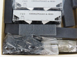 HO Athearn SE Kit 02331 C&O Chesapeake & Ohio Experimental 2-Bay Hopper 5-Pack