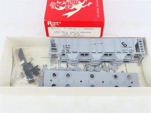 HO Robin's Rails NMRA Division 7 Limited Run Kit C&O 3-Bay Covered Hopper #2094