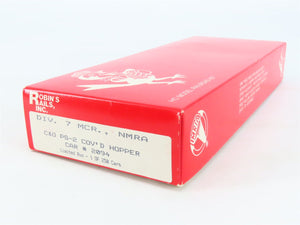 HO Robin's Rails NMRA Division 7 Limited Run Kit C&O 3-Bay Covered Hopper #2094