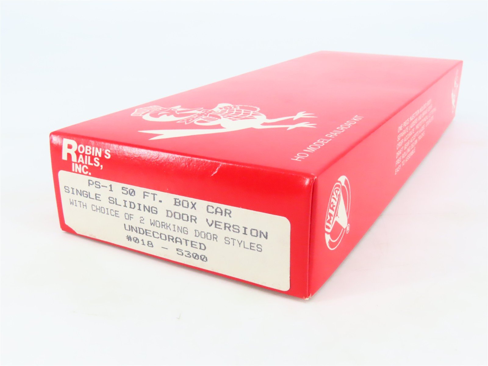 HO Scale Robin's Rails Kit 018-5300 Undecorated PS-1 50' Sliding Door Box Car