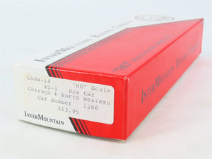 HO Scale InterMountain Kit C&NW-14 CNW Streamliners PS-1 40' Box Car #1286