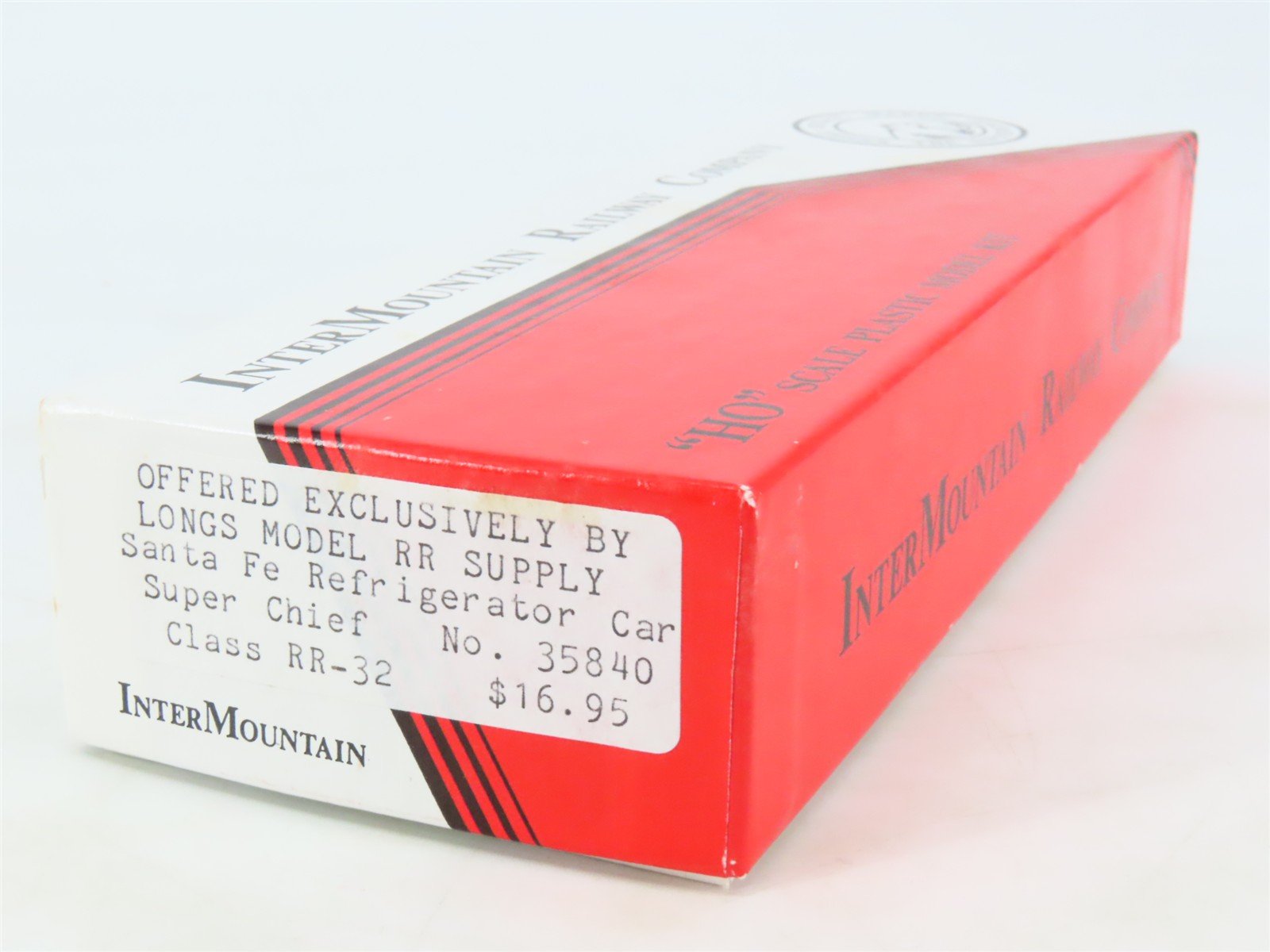 HO Scale InterMountain/Longs Model RR Supply Kit SFRD Super Chief Reefer #35840